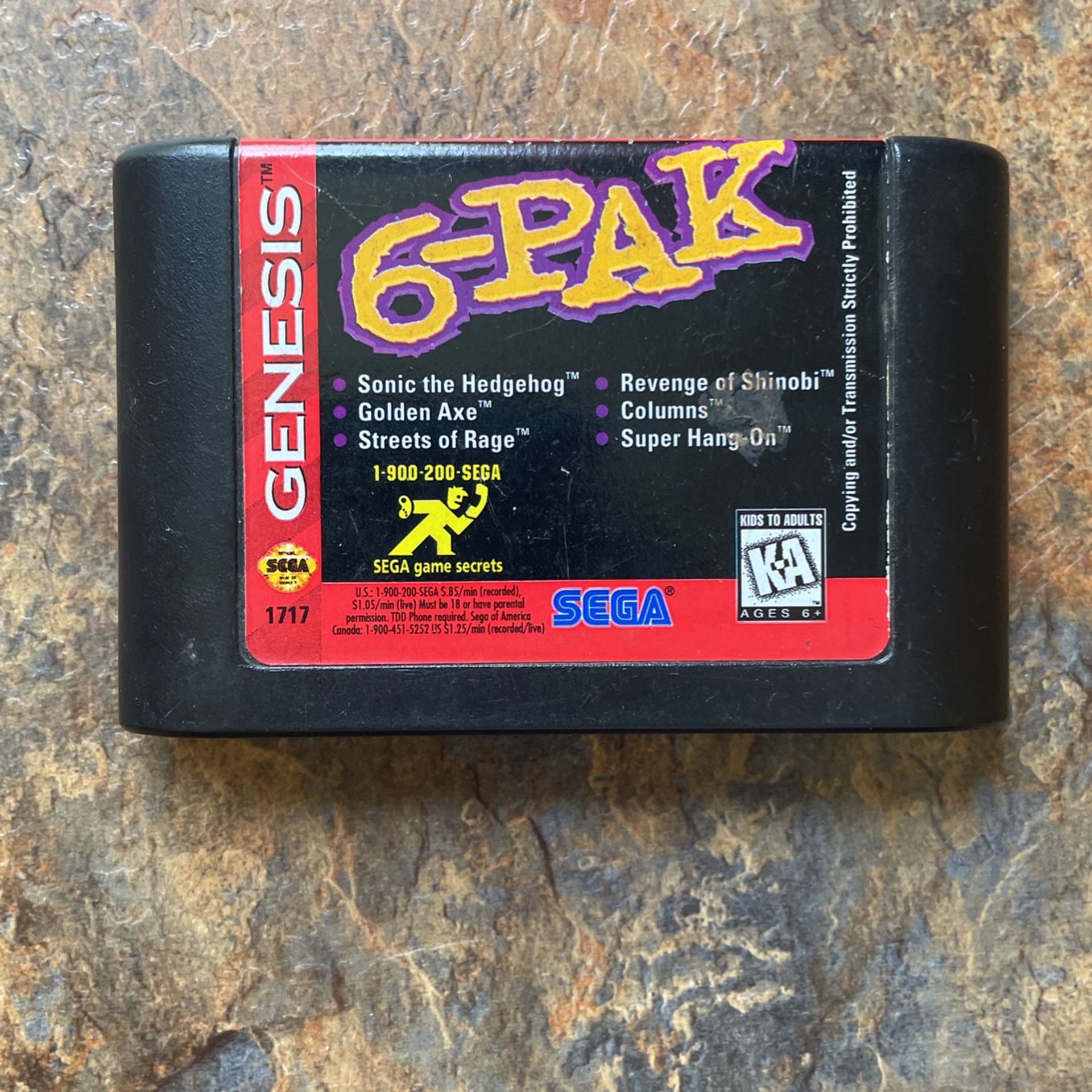 Sega Genesis 6-Pak