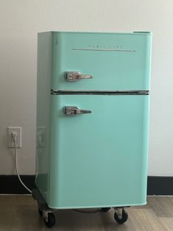 Magic Chef Retro Mini Fridge with Freezer