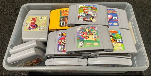Nintendo 64 (N64) Authentic Game Cartridges Only!!!