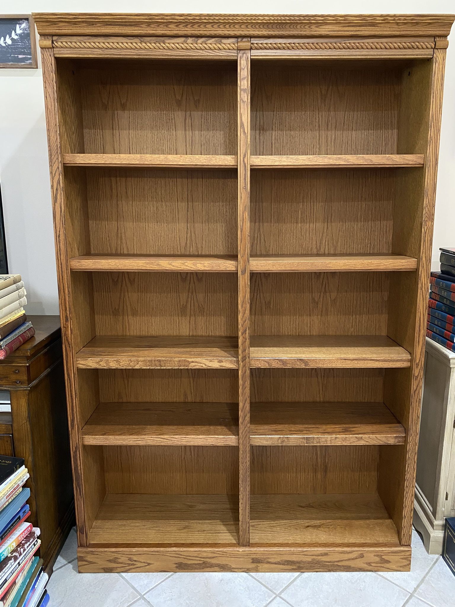 2 Heavy Book Cases