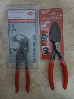 KNIPEX and Milwaukee pliers