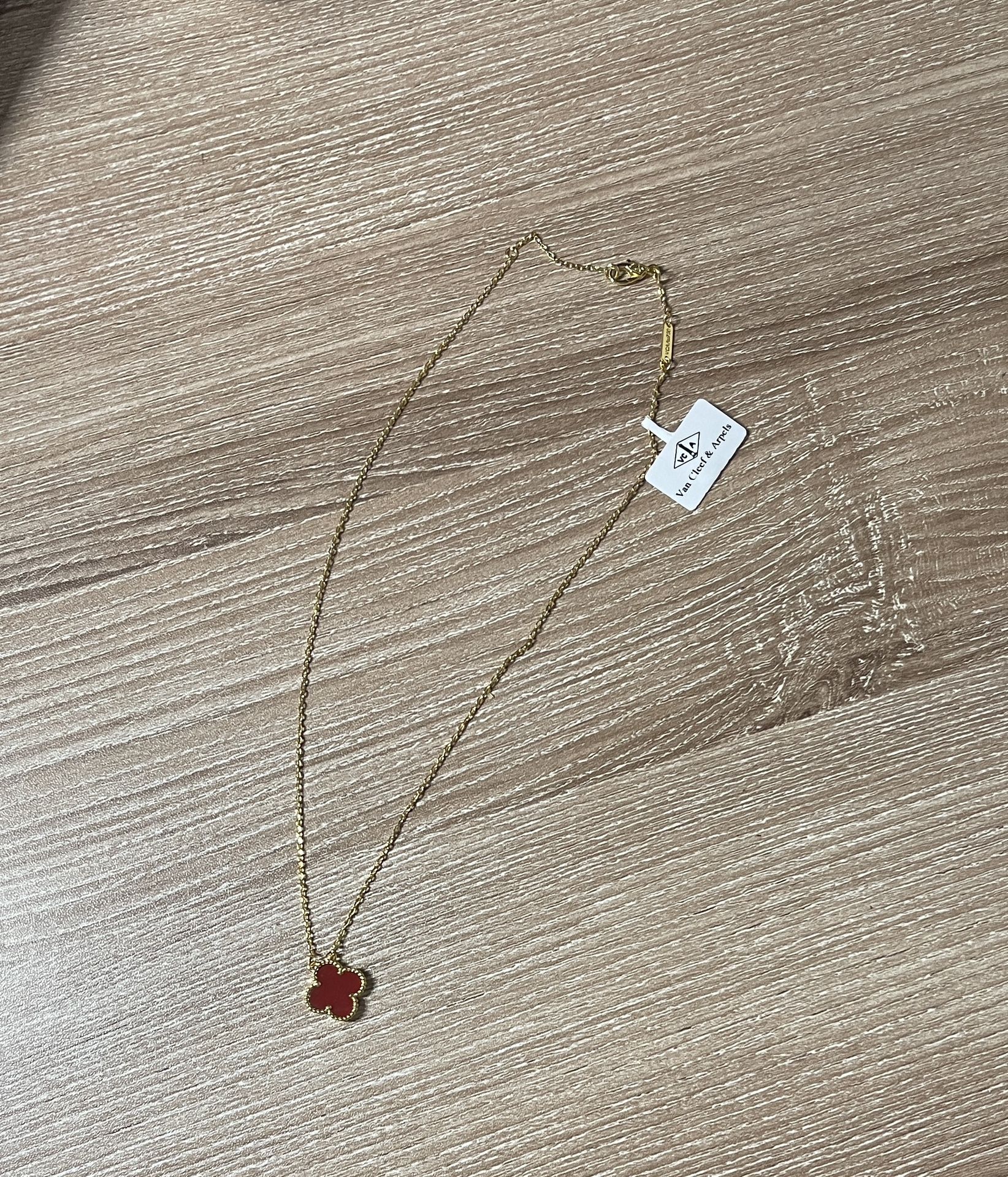 Red Van Cleef & Arpels Necklace