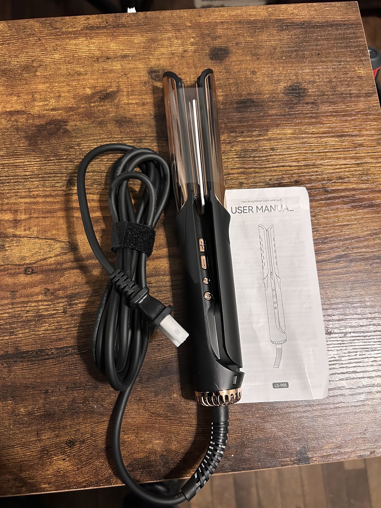 Hair straightener ( Cold Wind Curl)