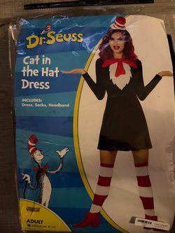 Dr. Seuss Cat in the Hat Adult Costume