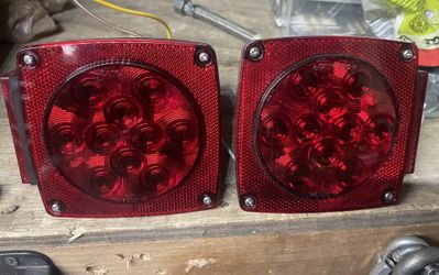 Red Break Lights For Trailer