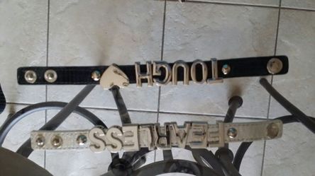 Bcbg leather bracelets FEARLESS AND TOUGH LOVE