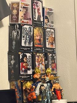Pops and action figure