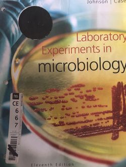 Laboratory Experiments In Microbiology 11th Edition