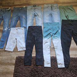 Women's Jeans And Leggings Bundle