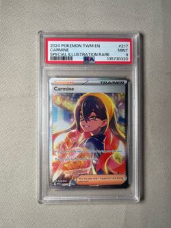 Carmine 217/167 SIR PSA 9