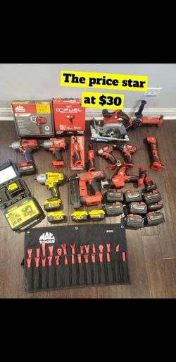 Milwaukee Impact Wrench Dewalt Mactools 