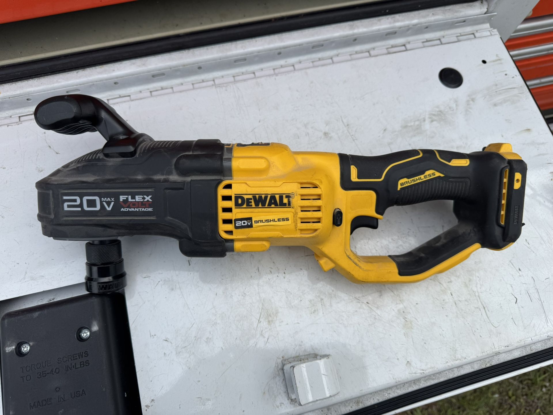 Dewalt 20V Max Cordless Brushless 7/16 in. Quick Change Stud and Joist Drill