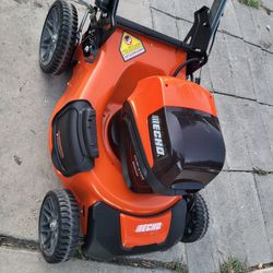 ECHO RECHARGEABLE SELF-PROPELLED LAWN MOWER. 