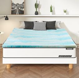 Brand New Queen Size 2” Memory Foam Mattress Topper