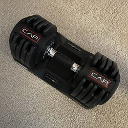 CAP Barbell ADJUSTABELL Adjustable Round Dumbbell Weights
