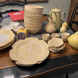 Beautiful never Used Stoneware Accessories