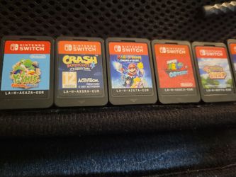 Legend of Zelda Nintendo switch and 11 games