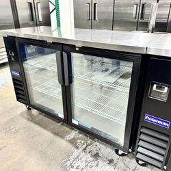 New🍺 Polarman Commercial 49" Back Bar Cooler PUB NSF ETL
