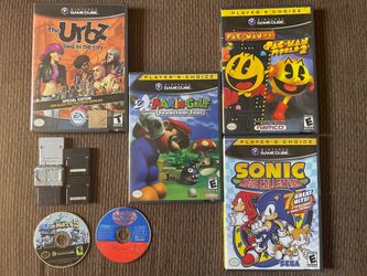 Nintendo GameCube  Games + Memory Cards
