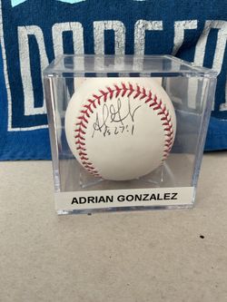 Los Angeles Dodgers Adrian Gonzalez Autographed Baseball