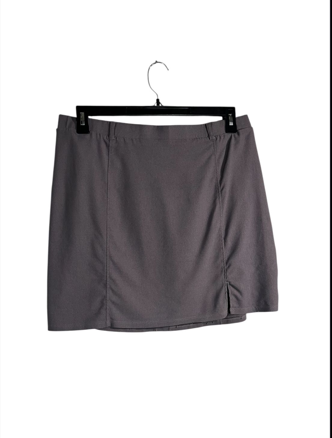 Plus Size Mini Skirt Women's Size XXL  Gray