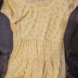 Girl Yellow Dress