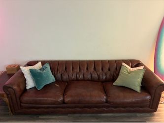 Real Leather Couch