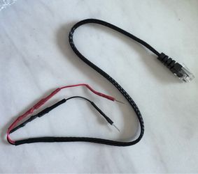 Mirror tap radar detector power cord