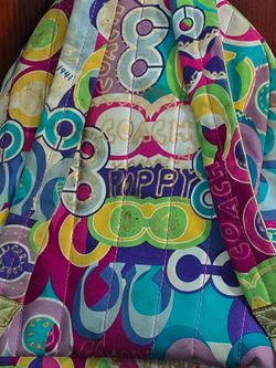 Coach poppy backpack