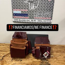 OCCIDENTAL LEATHER ProDrywall Set(POUCHES ONLY) **(FINANCIAMOS/WE FINANCE)**