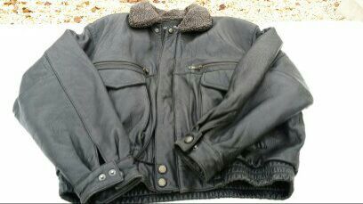 North Pole Leather Jacket size XL