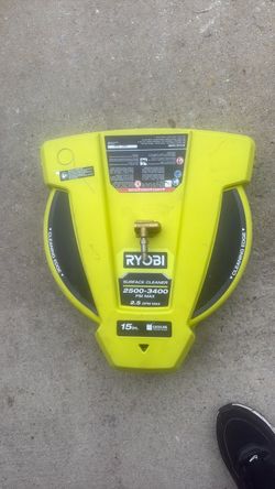 Ryobi surface cleaner