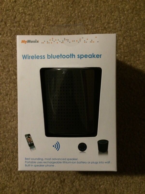MyMusix Wireless Bluetooth Speaker