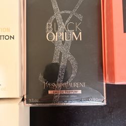 Black opium YSL perfume 