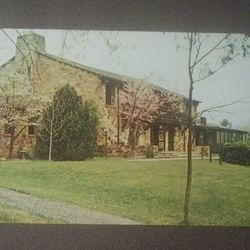 Giant City Lodge State Park Illinois Es-N-Len Unused Post Card Postcard Vintage Collectible PC