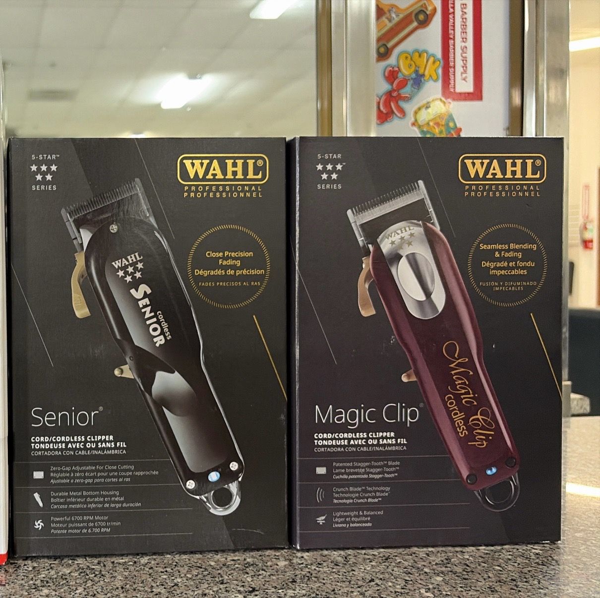 WAHL MAGIC CLIP AND WAHL SENIOR
