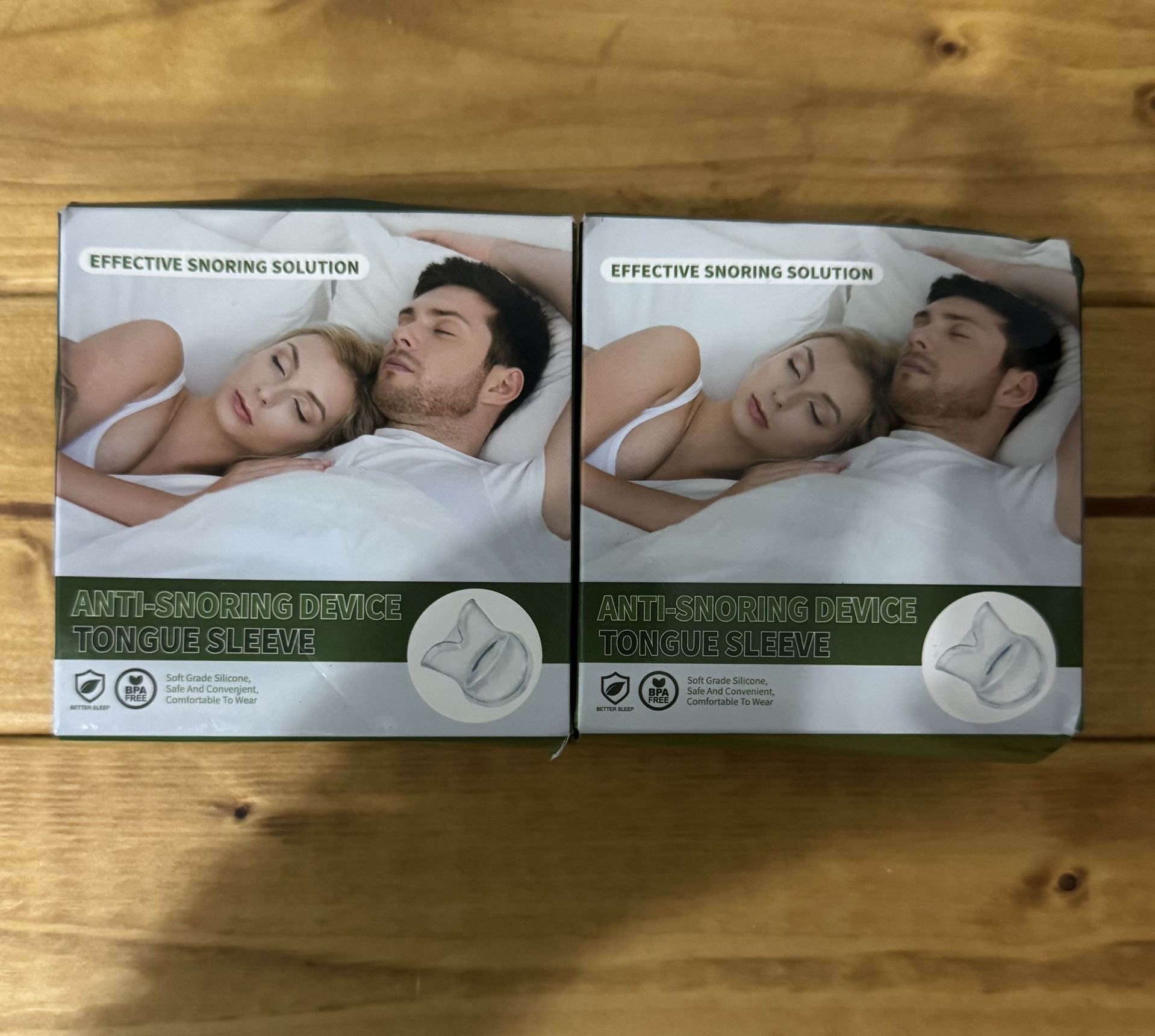 Anti-Snoring Devices, Reusable Snore Stopper 2ct