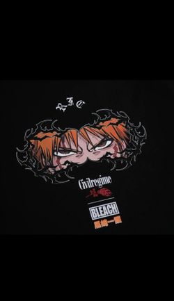 Civil Regime X Bleach Ichigo 199X Oversized tee in Black