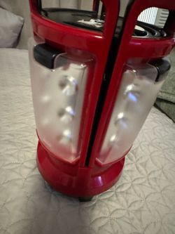 Coleman Quad Lantern 190 Lumens Rechargeable Panels LED Flashlight