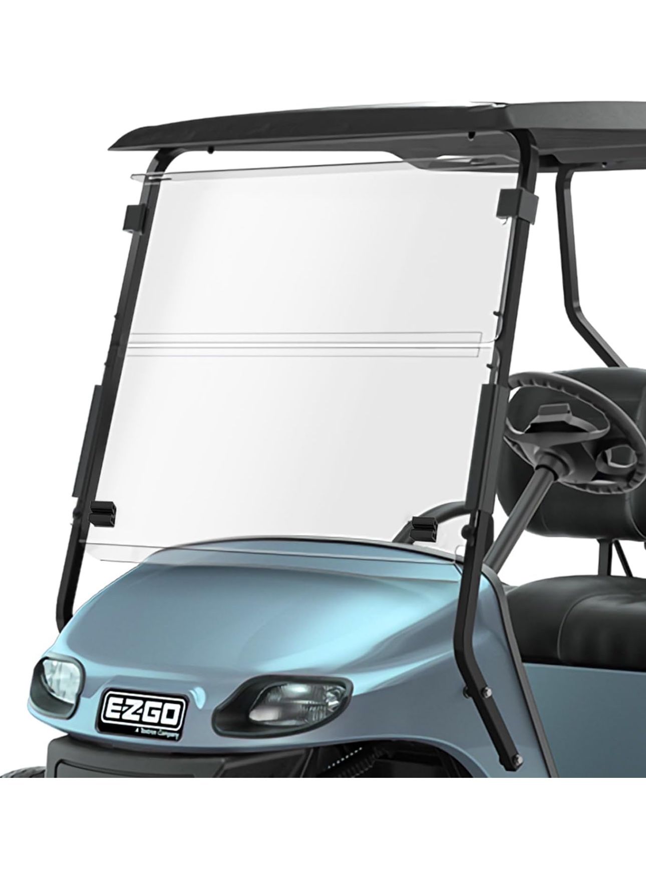 EZGO TXT Golf Cart Windshield, Foldable & Impact Resistant EZGO TXT 1994-Up