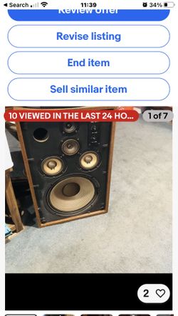 Pioneer 1977 Vintage CS811A 4-way Speakers In Great Condition 