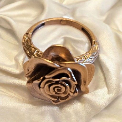 Rose Ring In 14k