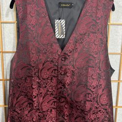 Formal Suit Vest For Men Sz S