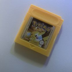 Pokemon Yellow Version French Language 