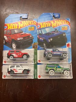 Hot Wheels 2023 Lot of 4 Die-Cast Cars