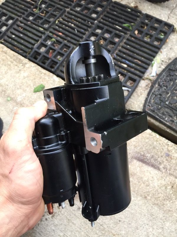 Starter motor mercury