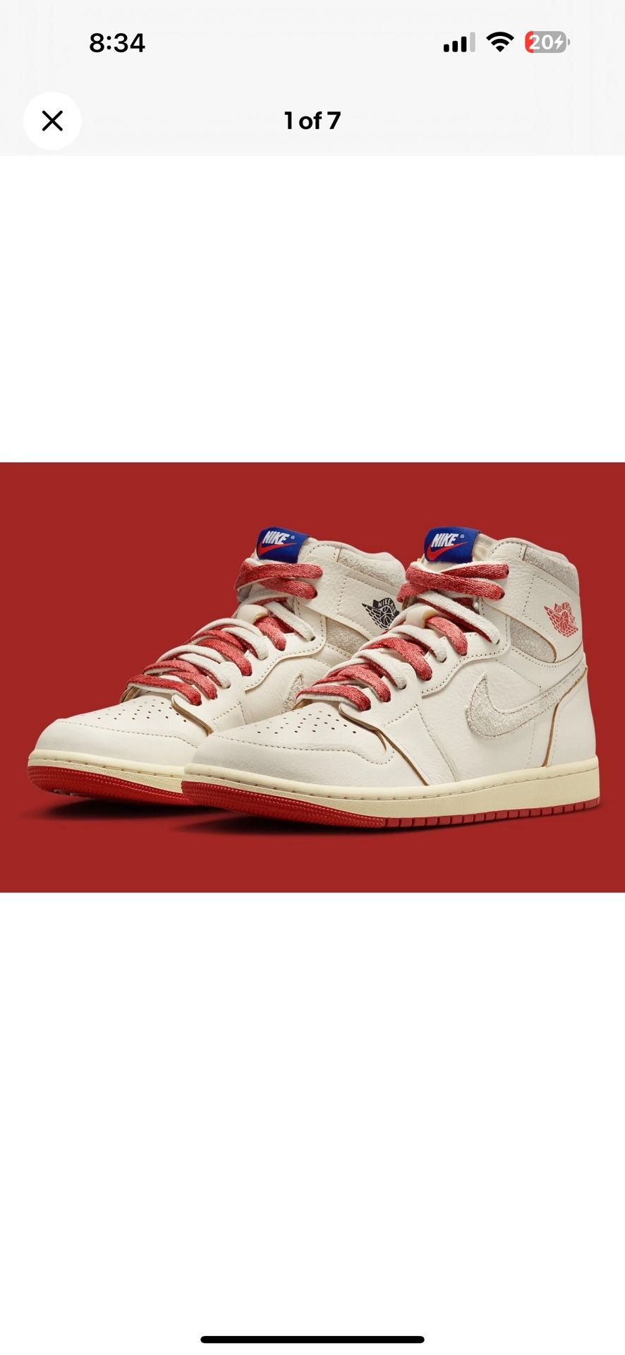 Jordan Size 8.5