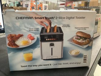 CHEFMAN Smart Touch™ 2 Slice Digital Toaster
