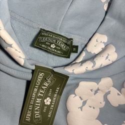 Denim Tears Baby Blue Hoodie 