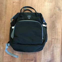 Black Baby Diaper Bag